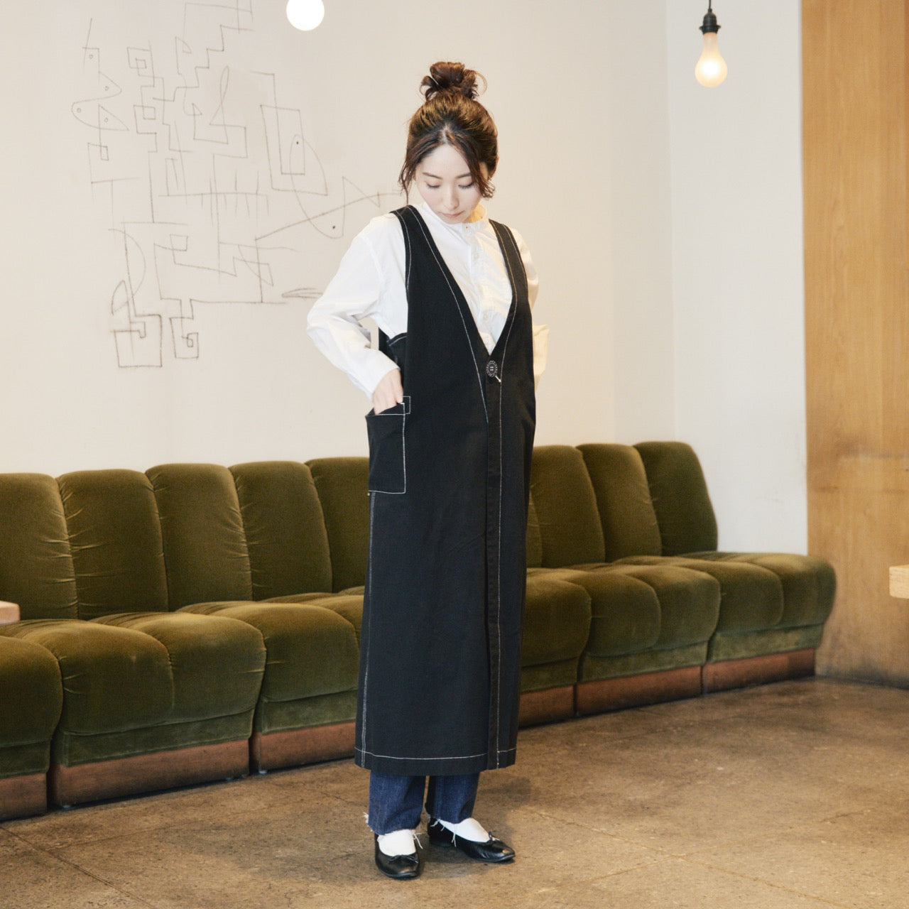 フクモリ オリジナルエプロン